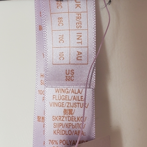 Savage X Fenty Black Romantic Lace Mesh Push-Up Bra 32C NWT - Picture 5 of 10